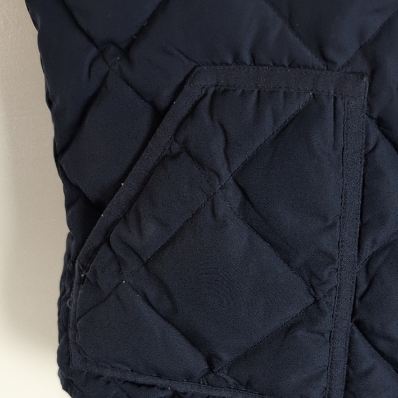 J. Crew Factory Quilted Down and Feather Vest - Picture 3 of 12